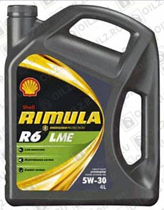 SHELL Rimula R6 LME 5W-30 4 . 