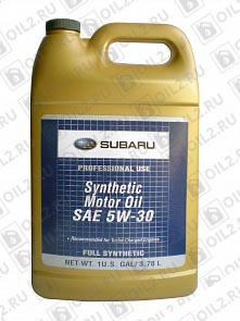 SUBARU Synthetic 5W-30 3,785 . 