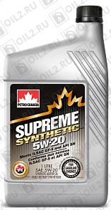 PETRO-CANADA Supreme Synthetic 5W-20 1 . 