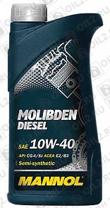 ������ MANNOL Molibden Diesel 10W-40 1 .