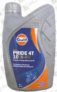 ������ GULF Pride 4T 10W-40 1 .