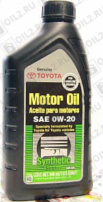 TOYOTA Motor Oil 0W-20 SN US 0,946 . 