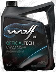 WOLF Official Tech 0W-20 MS-V 5 . 