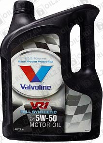 VALVOLINE VR1 Racing 5W-50 4 . 