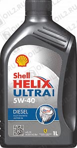 SHELL Helix Ultra Diesel L SAE 5W-40 1 . 