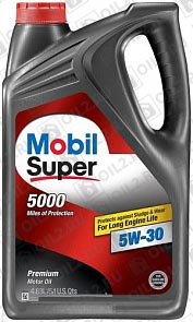 MOBIL Super 5000 SAE 5W-30 4,83  
