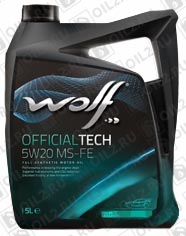 WOLF Official Tech 5W-20 MS-FE 5 .