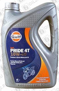 ������ GULF Pride 4T 10W-40 4 .