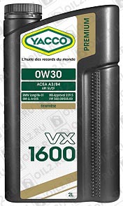 ������ YACCO VX 1600 0W-30 2 .