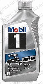 ������ MOBIL 1 V-Twin Motorcycle Oil 20W-50 0,946 .