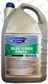   AVENO Gear Super Synth. SAE 75W-90 5 . 