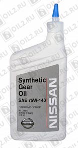 ������   NISSAN Synthetic Gear Oil 75W-140 0,946 .
