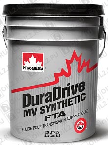 ������   PETRO-CANADA DuraDrive MV Synthetic ATF 20 .