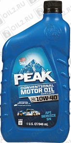 ������ PEAK Conventional Motor Oil 10W-40 0,946 .