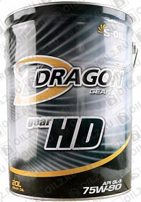 ������   DRAGON Gear HD 75W-90 20 .