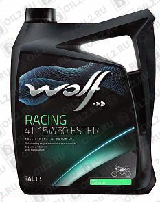 ������ WOLF Racing 4T 15w-50 Ester 4 .