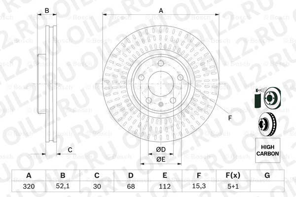 тормозной диск спереди (Bosch 0986479753). Фотогаллерея. тормозной диск спереди (Bosch 0986479753). Фотогаллерея.