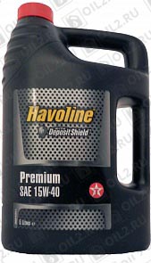 TEXACO Havoline Premium 15W-40 5 . 