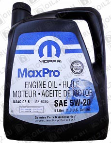 MOPAR MaxPro 5W-20 5 .