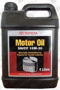 ������ TOYOTA Motor Oil 10W-30 SN/CF 4 .