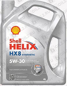 SHELL Helix HX8 Synthetic 5W-30 4 . 