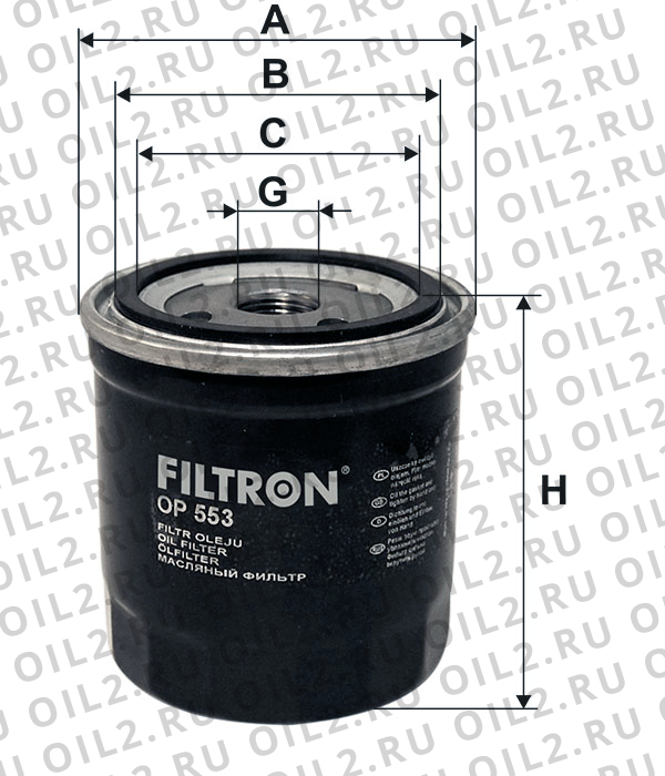    FILTRON OP 553