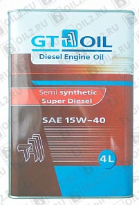 GT-OIL Super Diesel 15W-40 4 . 
