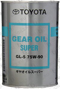 ������   TOYOTA Gear Oil Super 75W-90 GL-5 1 .