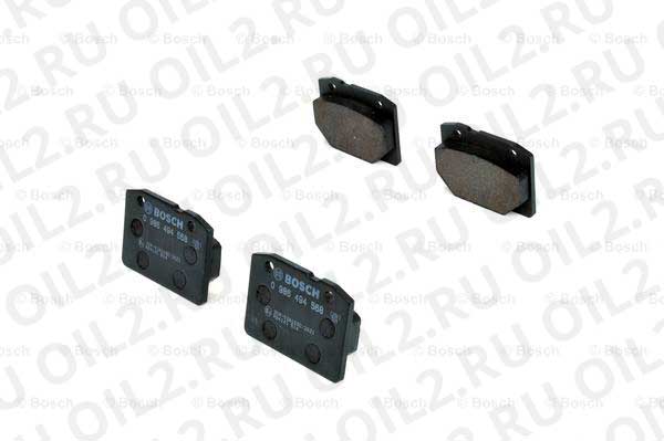 набор тормозных колодок; фронт (Bosch 0986494568). Фотогаллерея. набор тормозных колодок; фронт (Bosch 0986494568). Фотогаллерея.
