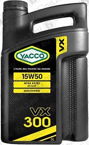 YACCO VX 300 15W-50 5 . 
