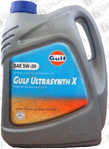 GULF Ultrasynth X 5W-20 5 . 