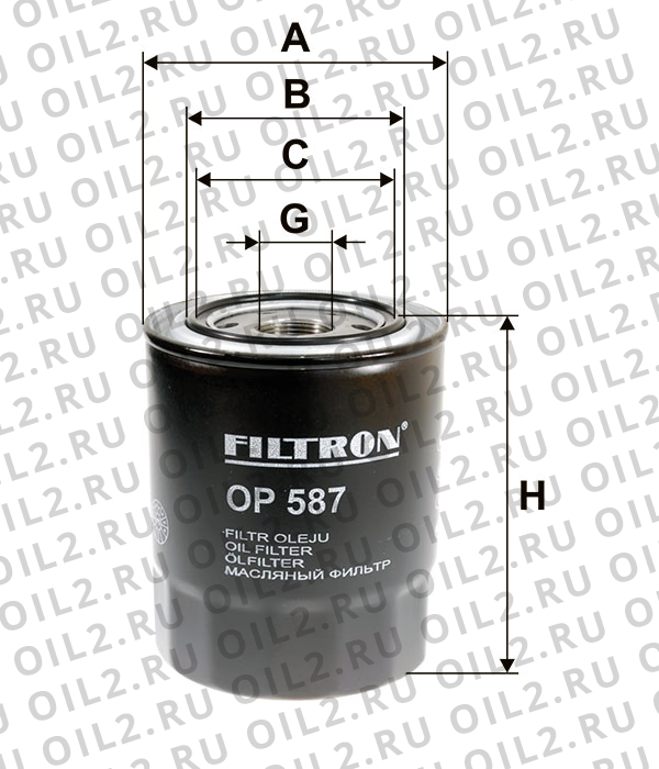    FILTRON OP 587
