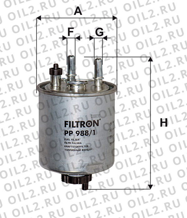 ���������� ������ ������ FILTRON PP 988/1