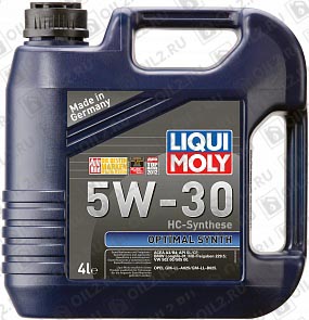 пїЅпїЅпїЅпїЅпїЅпїЅ LIQUI MOLY Optimal HT Synth 5W-30 4 л.