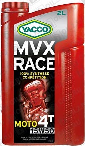 YACCO MVX Race 4T 15W-50 2 . 