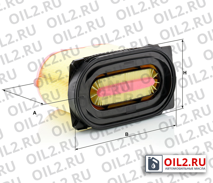 Габаритный чертеж MANN C 30 400/1 Габаритный чертеж MANN C 30 400/1