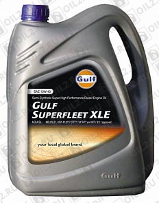 ������ GULF Superfleet XLE 10W-40 4 .