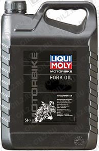    LIQUI MOLY Motorbike Fork Oil Medium 10W 5 .