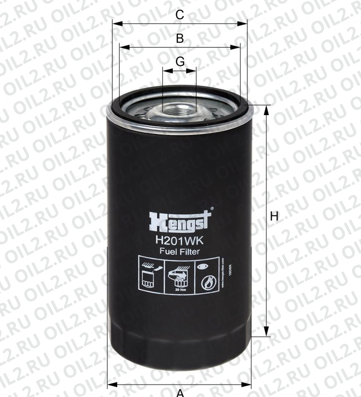   Hengst H201WK.  .