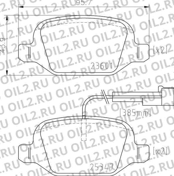  BREMBO P 23 181. .