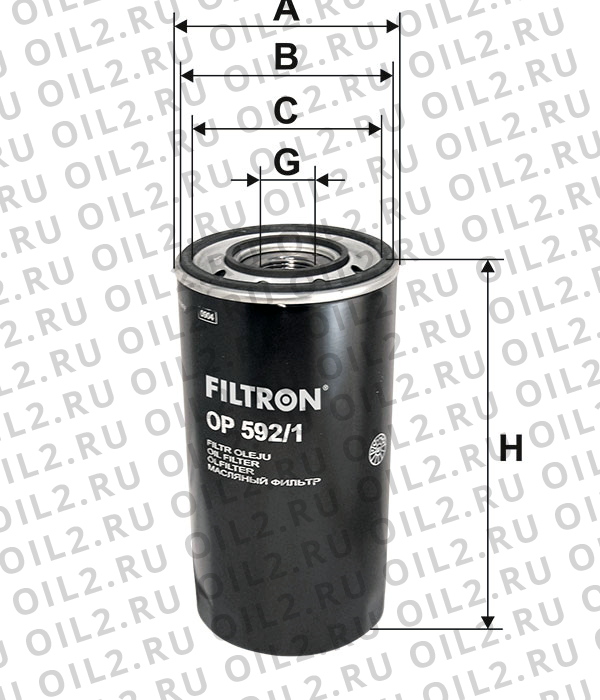    FILTRON OP 592/1