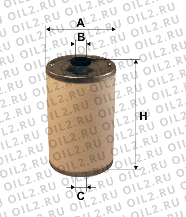 Габаритный чертеж Фильтр FILTRON PW 823 Габаритный чертеж Фильтр FILTRON PW 823