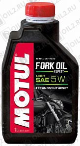 Вилочное масло MOTUL Fork Oil Expert Light 5W 1 л.