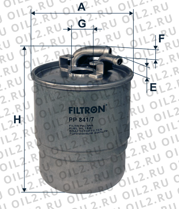    FILTRON PP 841/7