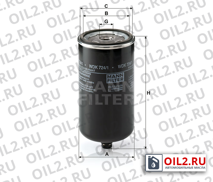 ���������� ������ MANN WDK 724/1
