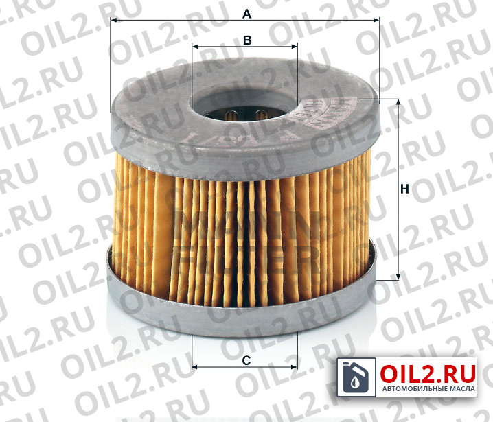 Габаритный чертеж MANN P 65/1 x Габаритный чертеж MANN P 65/1 x