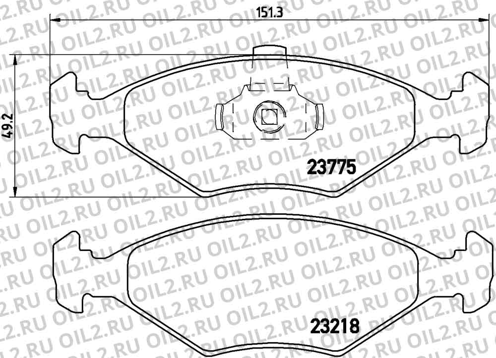  BREMBO P 23 123. .