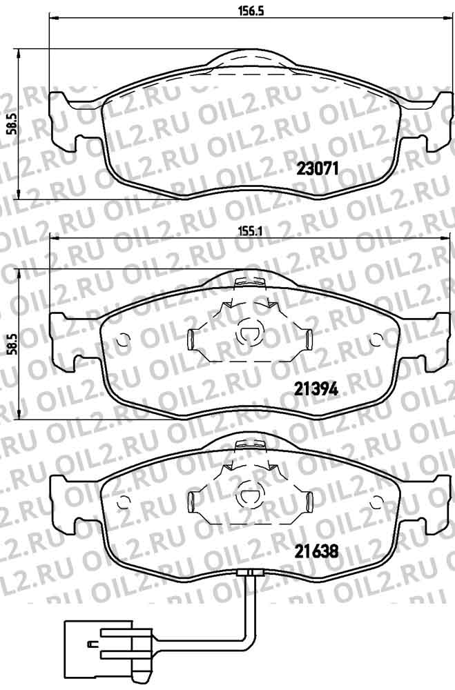  BREMBO P 24 034. .