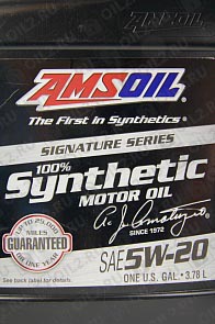 AMSOIL Signature Series Synthetic Motor Oil 5W-20 3,785 .. .