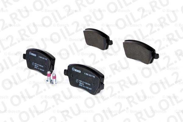 набор тормозных колодок; фронт (Bosch 0986424795). Фотогаллерея. набор тормозных колодок; фронт (Bosch 0986424795). Фотогаллерея.